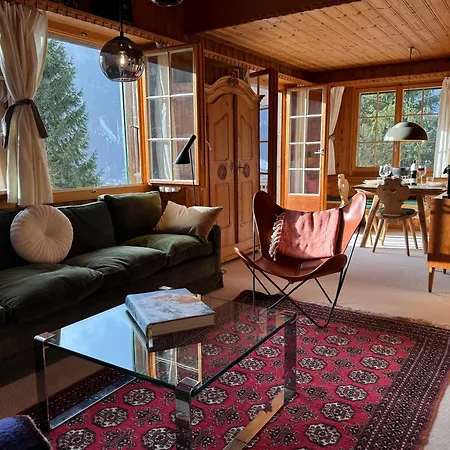 شقة Sternli 1 - Penthouse Feeling In Den Alpen *